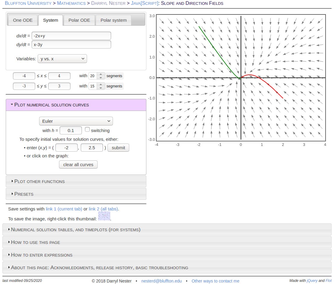 picture of ode plotter.